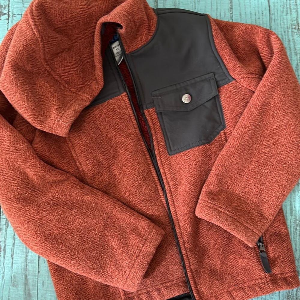 REI Rust Kids Fleece Jacket